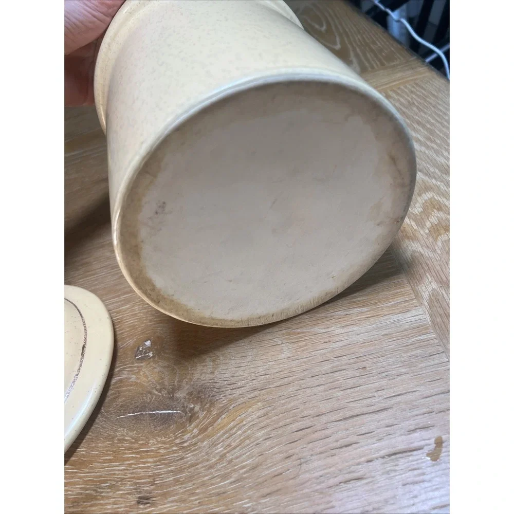 Vintage Treasure Craft Butterfly Canister From 1970s‎ Blue Cottage Core